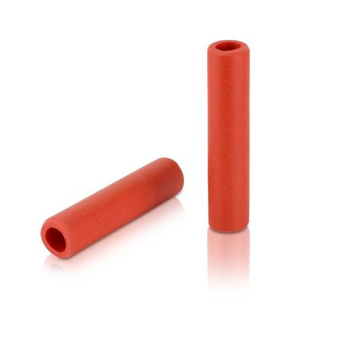 Puos XLC GR-S31 Silicona 130mm Rojo y Rojo Rub