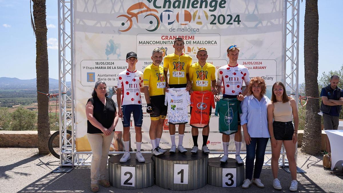 🔝 Lluis Borrás y Miguel Ángel Company han sido los más rápidos de su categoría en la ascensión a Monti-Sion (Porreres), en la tercera etapa de la Challenge Pla de Mallorca de ciclismo, una CRI de 6 kilómetros. En categoría femenina, la mejor ha sido la noruega Anita Yvonne Stenberg.