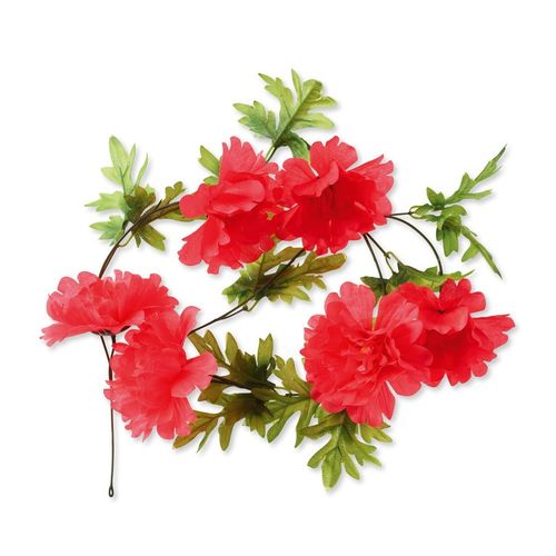 'Flores Basil Dahlia para decoracin de la cesta delantera