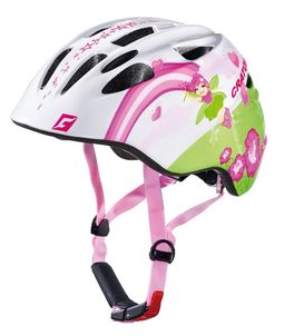 Akido kid white - pink helmet