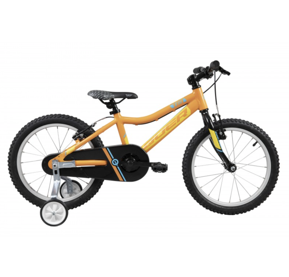 Bicicleta Infantil Qüer Neo 18" Naranja/Azul