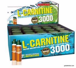 L-CARNITINA 3000 mg Gold Nutrition
