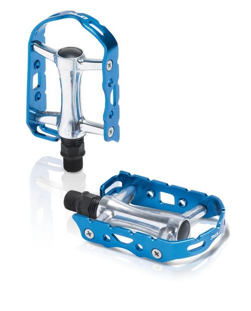 XLC pedal MTB Ultralight V PD-M15 Alu, plata/azul