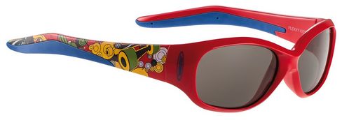 Gafas de sol Alpina Flexxy Kids Montura rojo lentes Ceramic negro S3